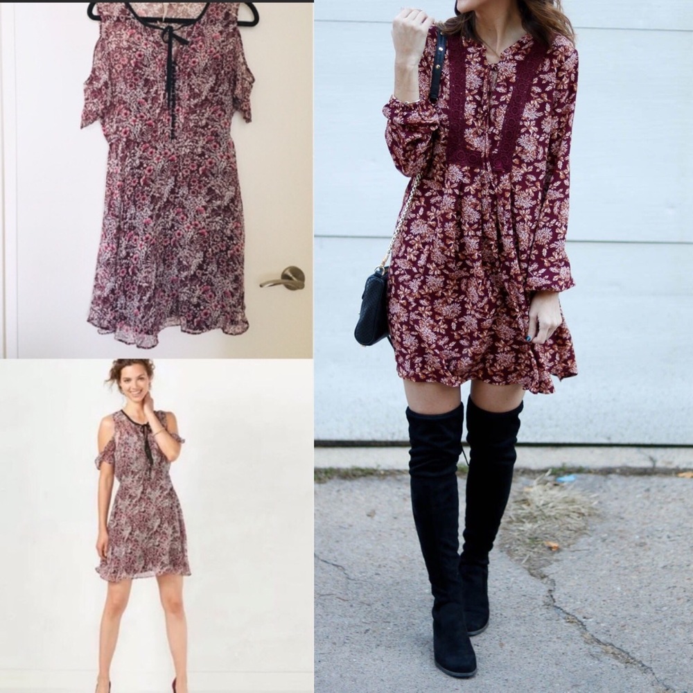 🍂2 for $8! Lauren Conrad Cold Shoulder Dre…